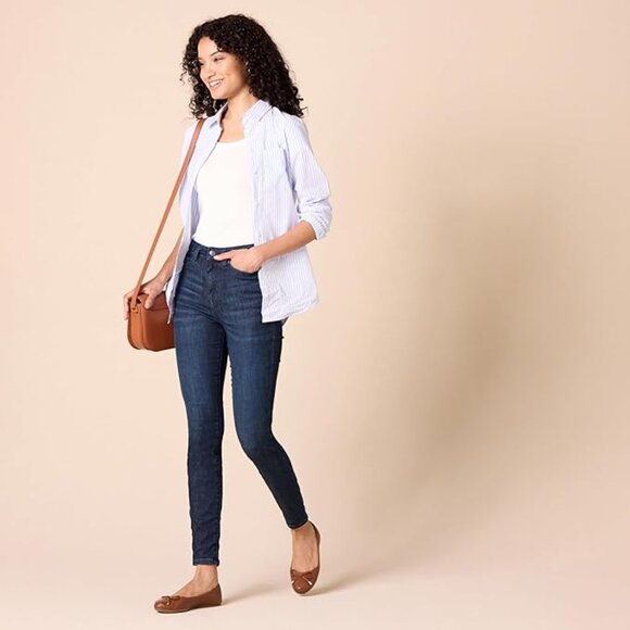 Amazon Essentials Women's High-Rise Skinny Jean - Discontinued Colors - Picture 1 of 5